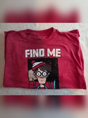 Where’s Waldo Find Me Graphic T-Shirt Youth XL
